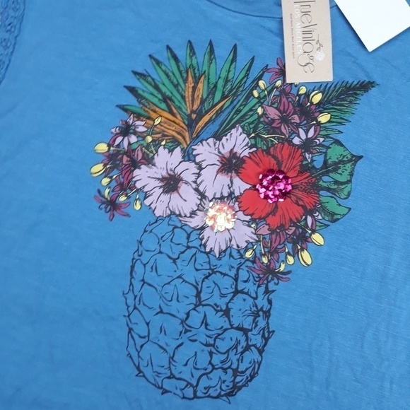 MEDIUM True Vintage Pineapple‎ Print - Picture 4 of 5